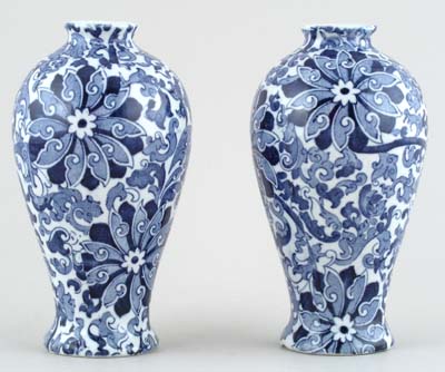 Vases Pair c1930s